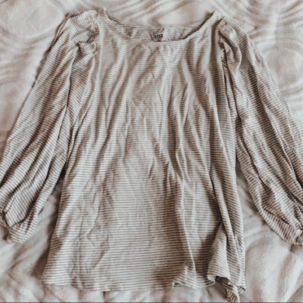 striped blouse - s